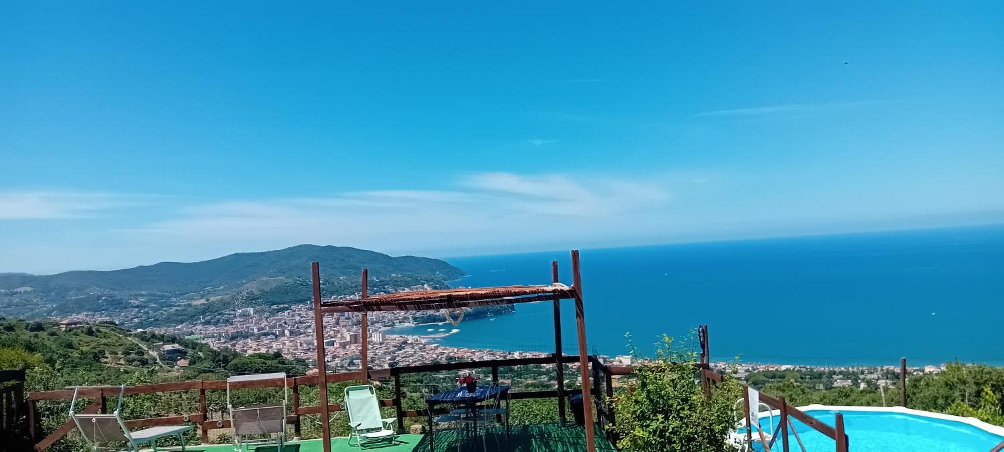 Una Terrazza Sul Mare Агрополі Екстер'єр фото